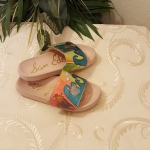 Sam Edelman Shoes - Sam Edelman Tropical Beach Pool Sandals Sz 3 Sam Edelman Shoes - Sam Edelman Tropical Beach Pool Sandals Sz 3
